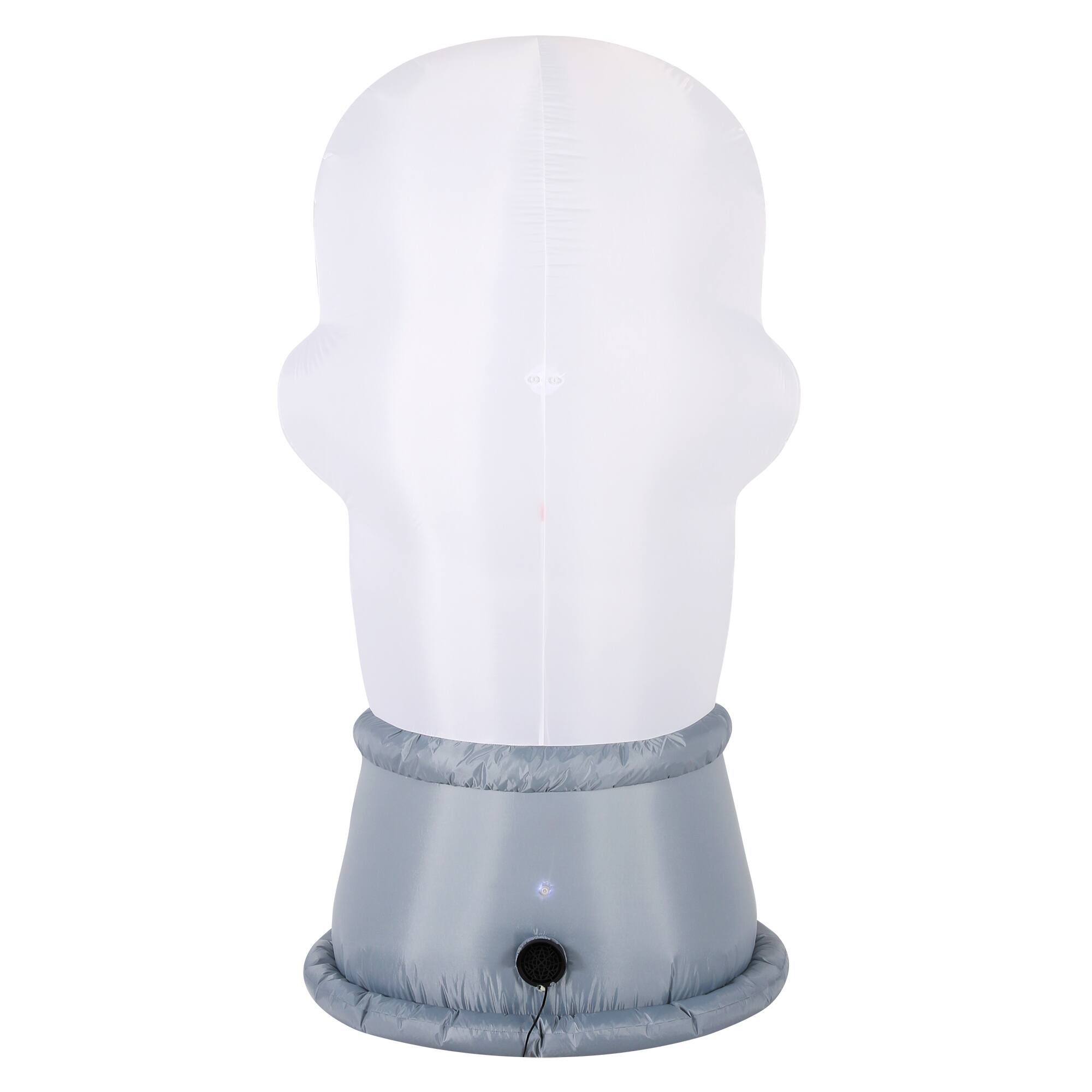 6ft. Airflowz Inflatable Halloween Skull with Swirling Lights